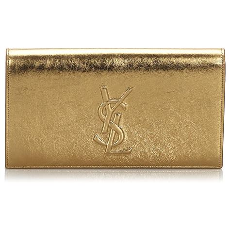 ysl clutch ebay|pochette saint laurent outlet.